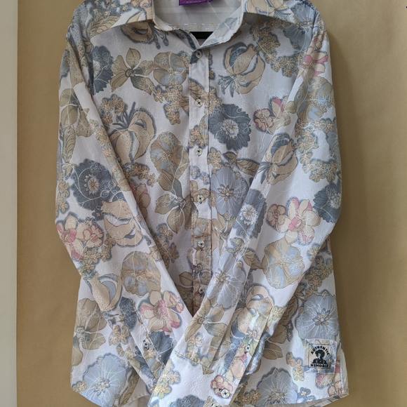Jimi Hendrix Experience embroidered button up w/ signature. Highly detailed - Picture 6 of 15
